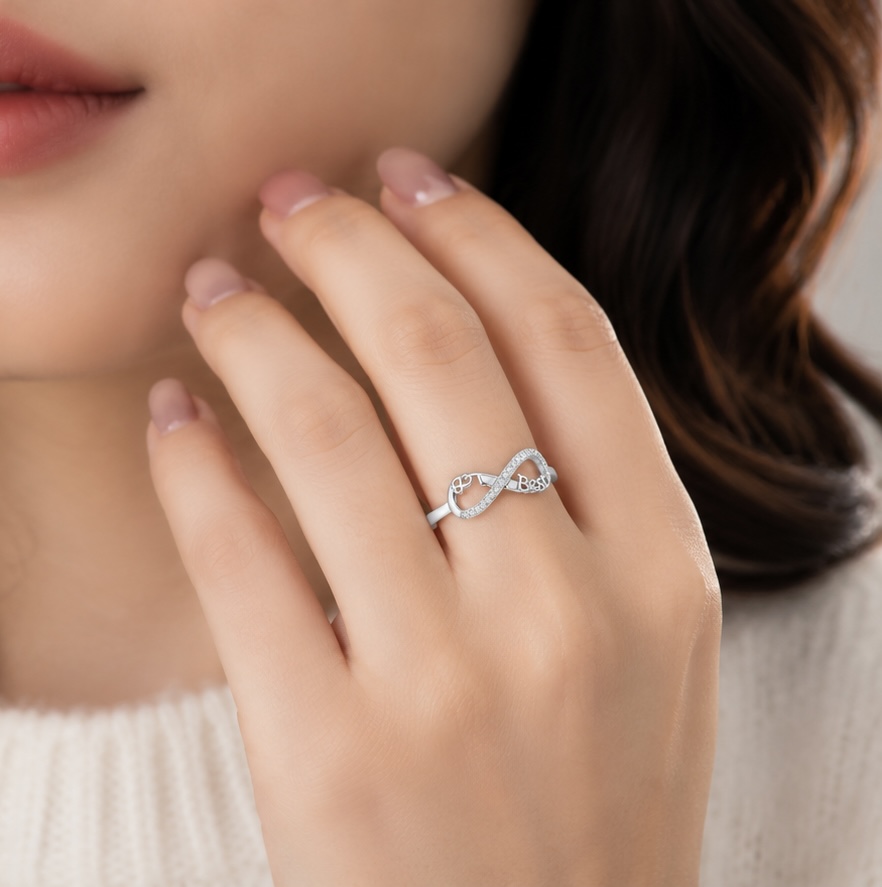 Forever Best Infinity Silver Ring for Women | 925 Sterling Silver Ring R0790