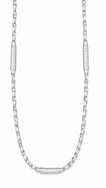 Timeless 925 Silver Men’s Chain with Rhodium Polish CH651