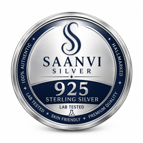 925 Silver Mangalsutra for Women – Gold Tone Traditional Pendant MS058