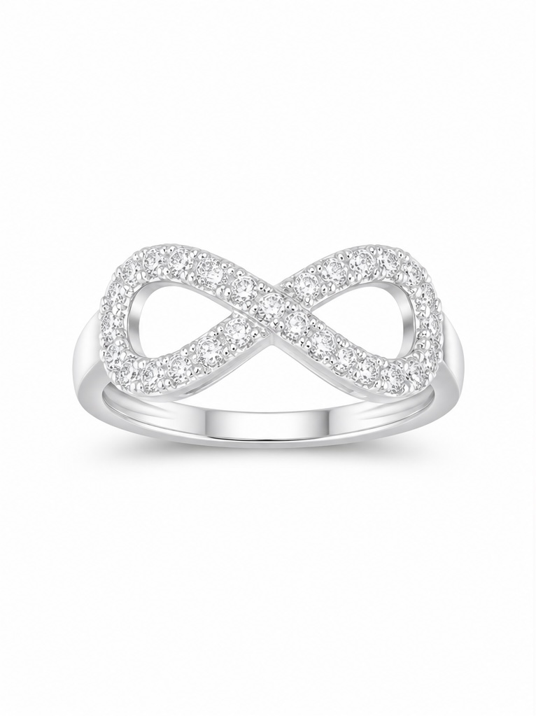 Infinity Silver Ring for Women | 925 Sterling Silver R0789